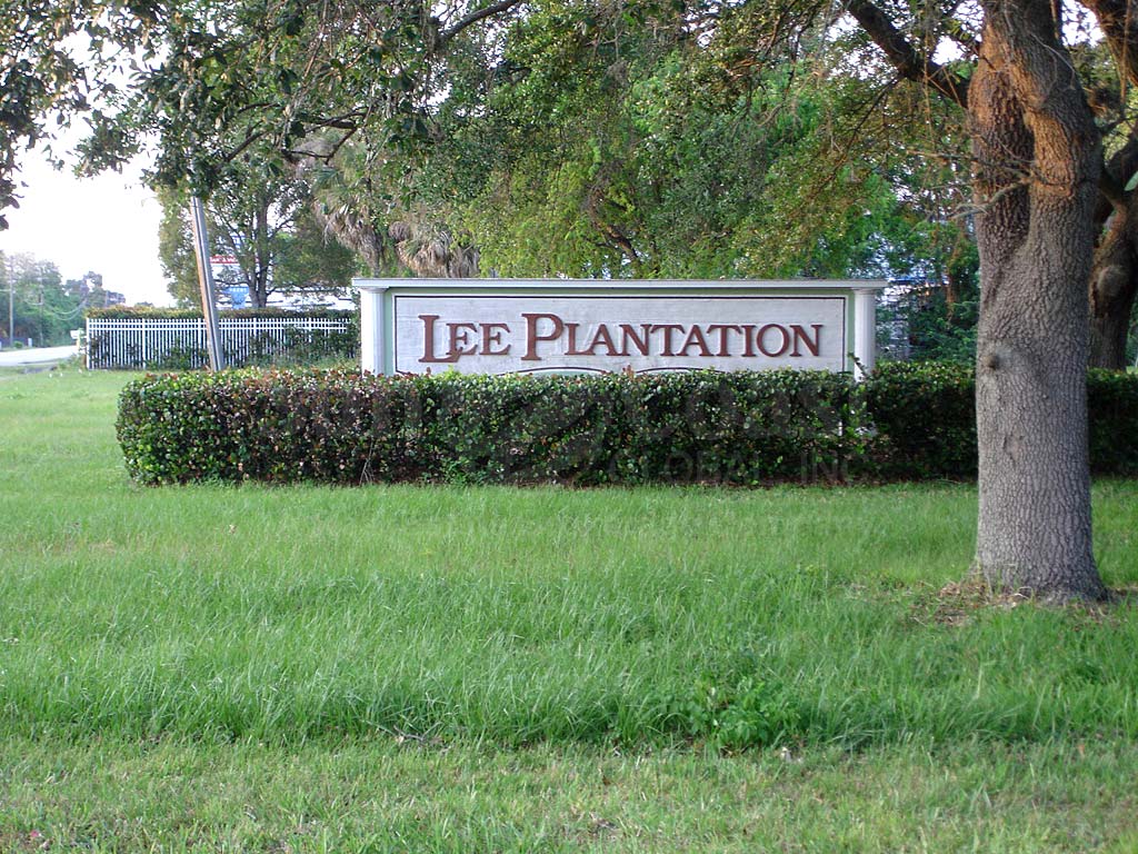 Lee Plantation Signage